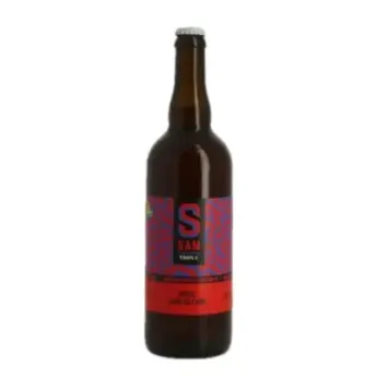 Bière Sans Alcool Triple SAM 75 cl par Motte Cordonnier
