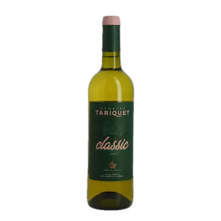 vin colombard cépage ugni blanc pour ce vin blanc Tariquet Classic Blanc domaine du tariquet