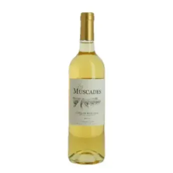 Les MUSCADES Côtes de BERGERAC Vin Blanc MOELLEUX 2022 75 cl