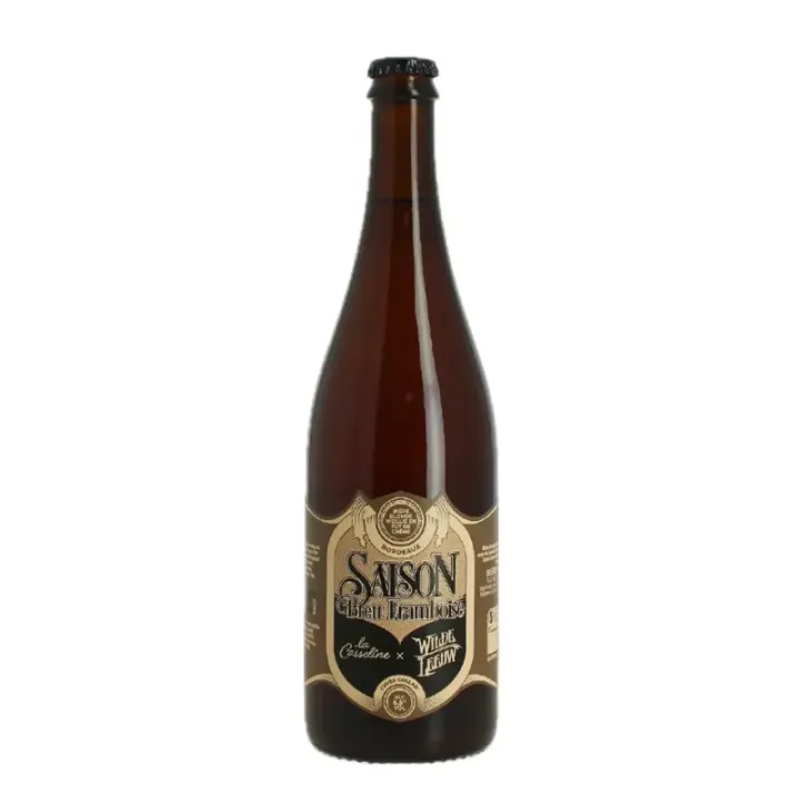 Bière Wilde Leeuw Saison Brett Framboise – Artisanale & Fruitée