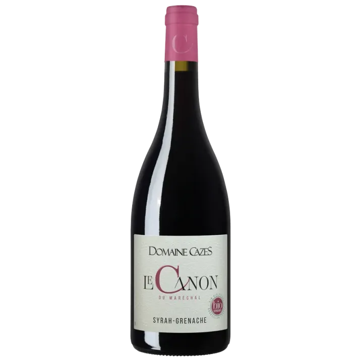Vin rouge BIO Syrah Grenache 2024  Domaine Cazes canon du Maréchal