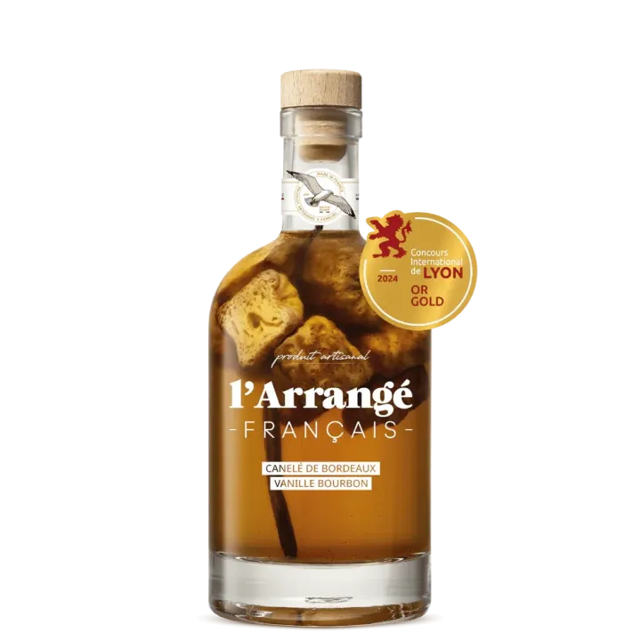 L’Arrangé Français – Rhum arrangé gourmand au canelé