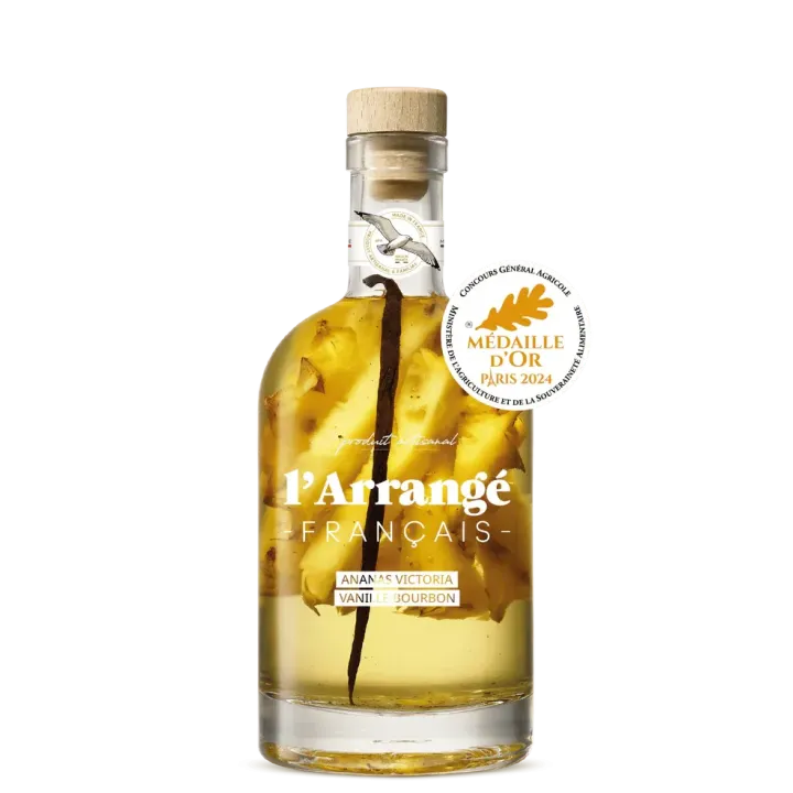 Rhum Arrangé Ananas Victoria & Vanille Bourbon 70 CL L'Arrangé Français