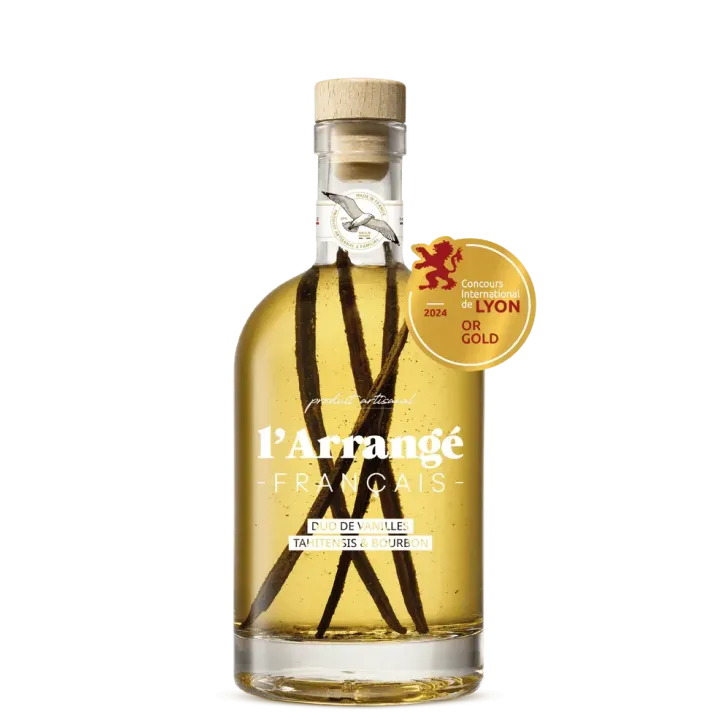 L’Arrangé Français Rhum arrangé à la vanille Tahitensis et Bourbon