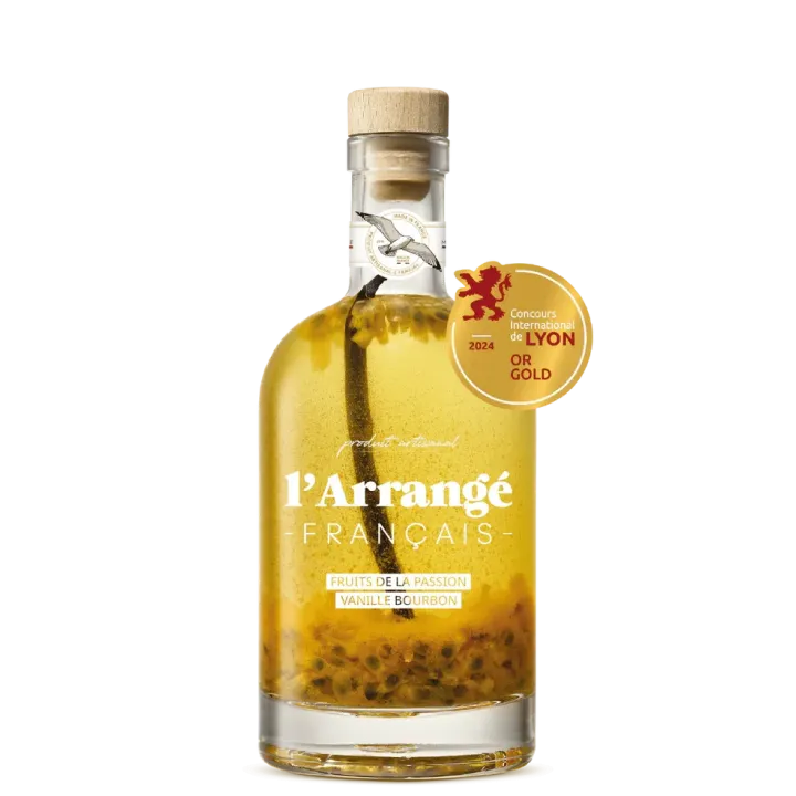 L’Arrangé Français Rhum arrangé  Fruit de la Passion & Vanille Bourbon