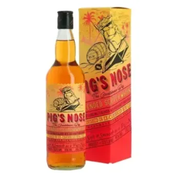 achat whisky finition fût de rhum PIG'S NOSE The CARIBBEAN PIG