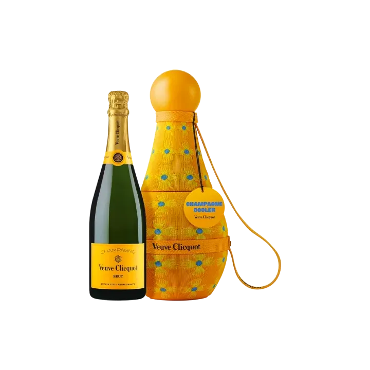 Champagne Veuve Clicquot Champagne Cooler SUN TOTEM Édition limitée Yinka Ilori 75 cl