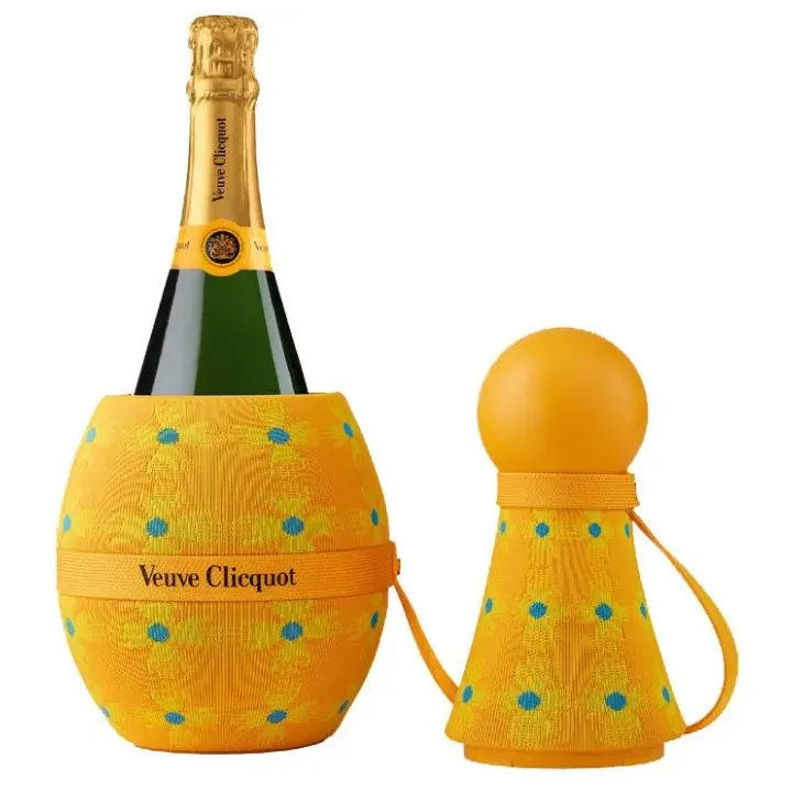 Champagne Veuve Clicquot Champagne Cooler SUN TOTEM Édition limitée Yinka Ilori 75 cl
