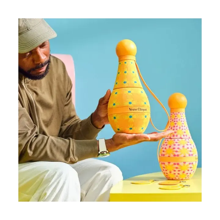 Champagne Rosé Veuve Clicquot Cooler Yinka Ilori 75 cl