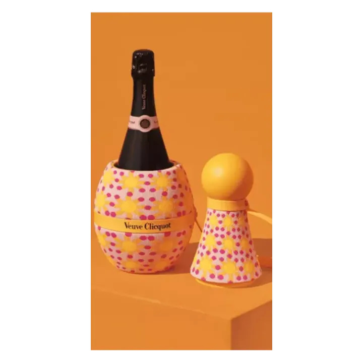 Champagne Rosé Veuve Clicquot Cooler Yinka Ilori 75 cl