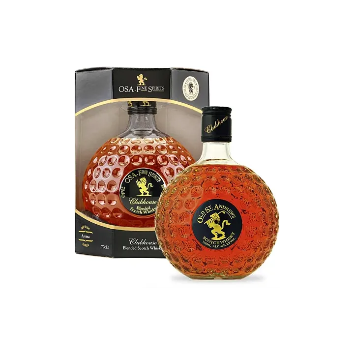 acheter whisky OLD ST ANDREWS Clubhouse Blend Bouteille Balle de Golf