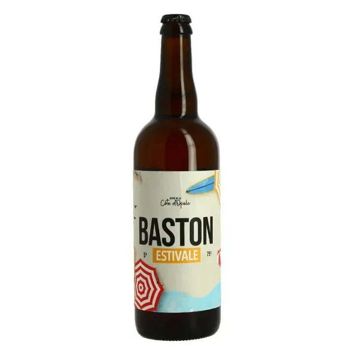 achat de Bière Artisanale La BASTON ESTIVALE 75 cl par la Brasserie du Goulot