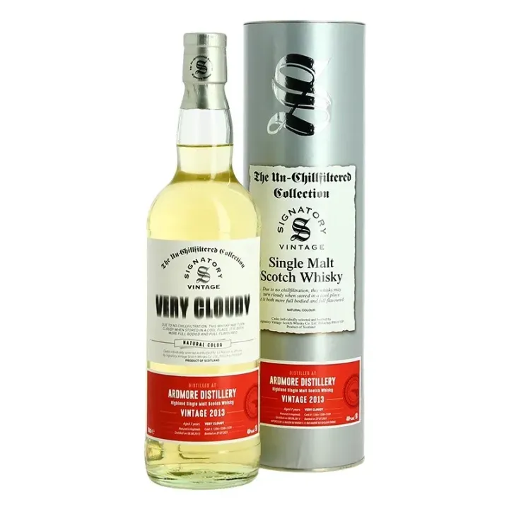 Ardmore 2013 Very Cloudy Signatory Vintage Single Malt Highlands