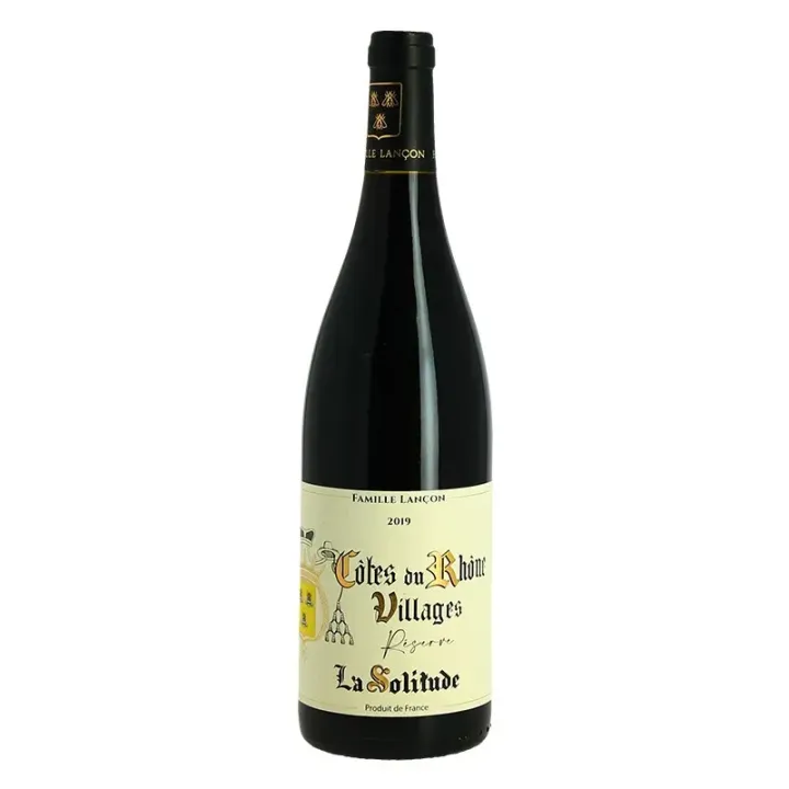 Achat Côtes du Rhône Villages Vin Rouge Réserve Domaine de  La Solitude