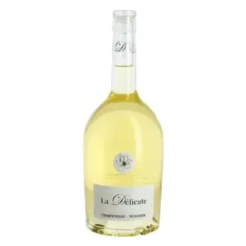 La Délicate Chardonnay Viognier 75 Vin Blanc IGP Pays d'Oc