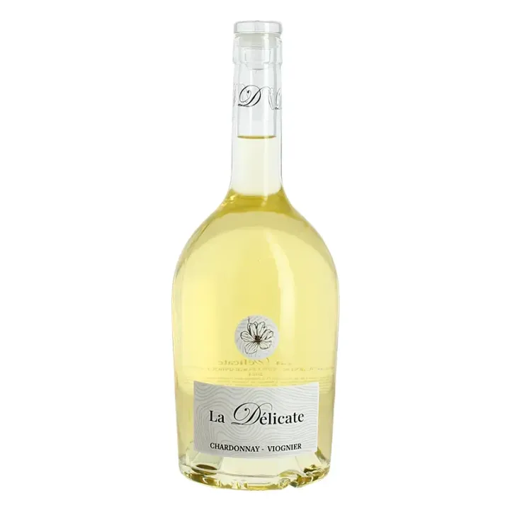 La Délicate Chardonnay Viognier 75 Vin Blanc IGP Pays d'Oc