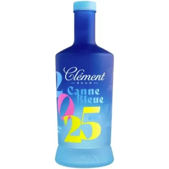 Rhum CLEMENT Canne BLEUE Rhum Blanc Rhum Agricole  70 cl
