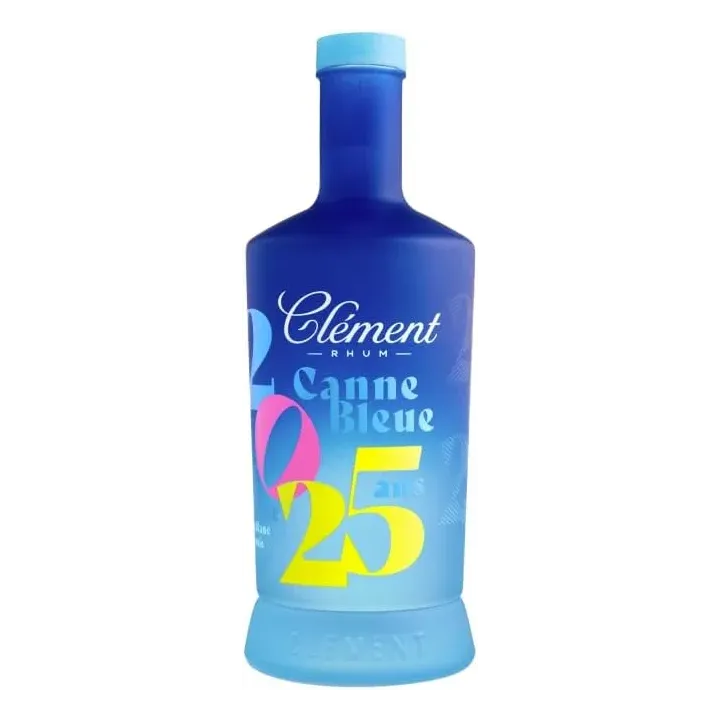 Rhum CLEMENT Canne BLEUE Rhum Blanc Rhum Agricole  70 cl