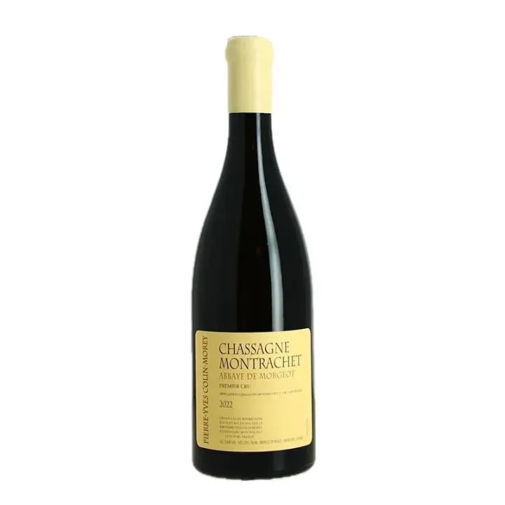 CHASSAGNE MONTRACHET 1er Cru ABBAYE de MORGEOT 2023  par Pierre Yves COLIN MOREY 75 cl