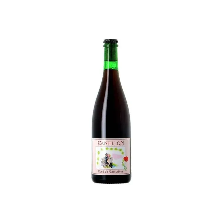 Rosé de Gambrinus Brasserie Cantillon Bière Lambic Artisanale