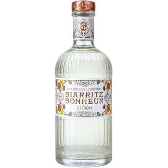 Liqueur Biarritz Bonheur Citron 70 cl Liqueur Française Premium