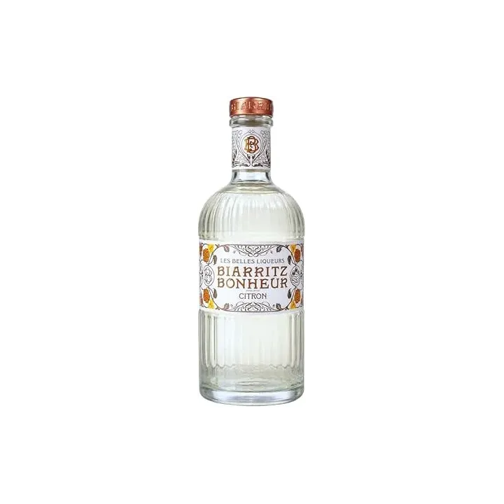Liqueur Biarritz Bonheur Citron 70 cl Liqueur Française Premium