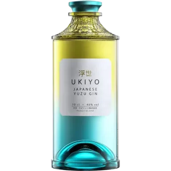 UKIYO Yuzu Gin 70 cl Gin Japonais à base de Yuzu