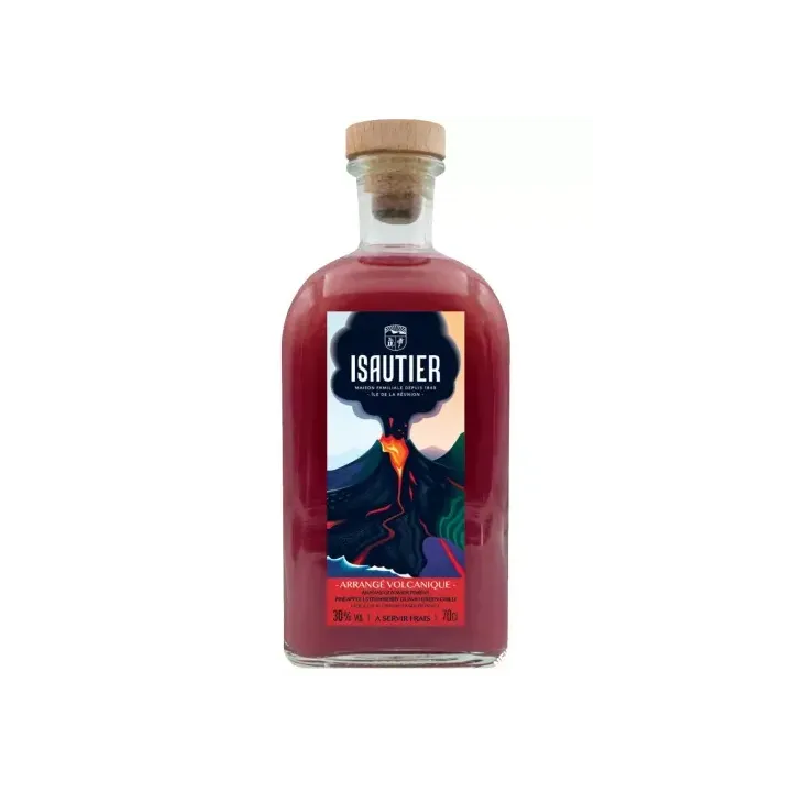 Isautier Volcanique Rhum Arrangé Ananas Goyavier Piment