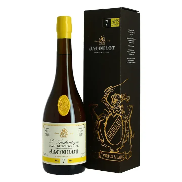 achat Maison JACOULOT Marc de Bourgogne AUTHENTIQUE 7 Ans 70 cl 45°