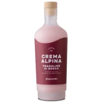 Crema Alpina Fraise des Bois Marzadro Liqueur Crème Premium