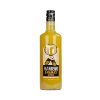 Ti Ced Planteur Ananas Coco 1 L Cocktail Exotique Prêt à Déguster