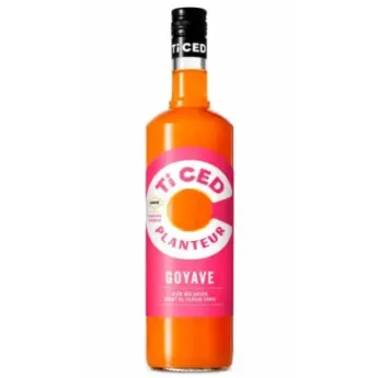 Ti Ced Planteur Goyave 1 L Cocktail Exotique Prêt à Déguster