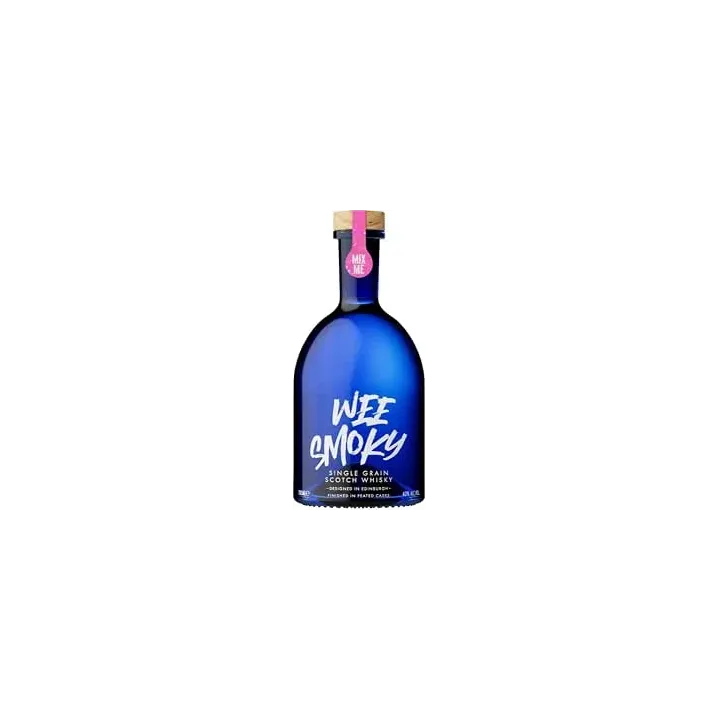 Wee Smoky 70 cl Single Grain Scotch Whisky Légèrement Tourbé et Fumé