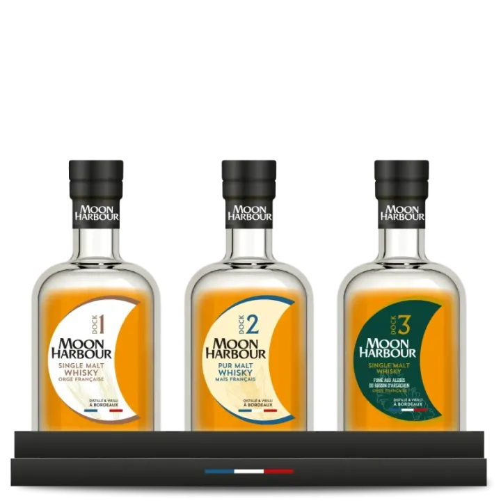 acheter Coffret MOON HARBOUR 3 Whisky 20 cl