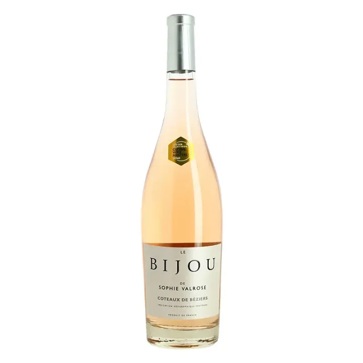 achat de Le BIJOU de SOPHIE VALROSE 2025 75 cl Vin Rosé Côteaux de Béziers Languedoc