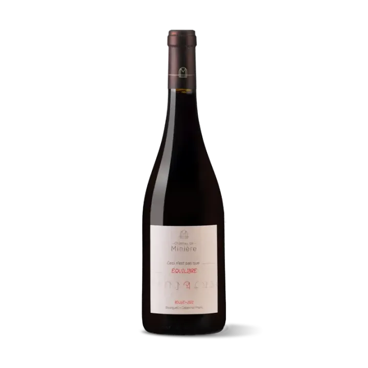 Bourgueil Rouge Bio Château de Minière 2022 100 % Cabernet Franc