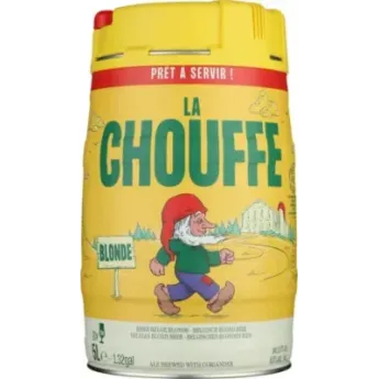 La Chouffe Blonde Fût 5 L Authentique Bière Belge