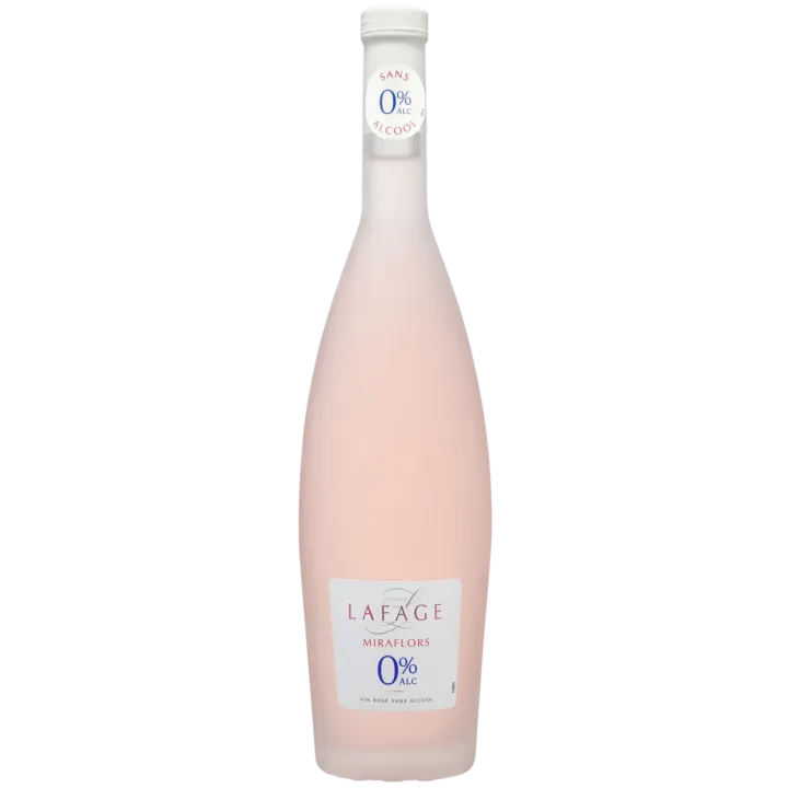 Domaine Lafage Miraflors 0 % Vin Rosé Sans Alcool