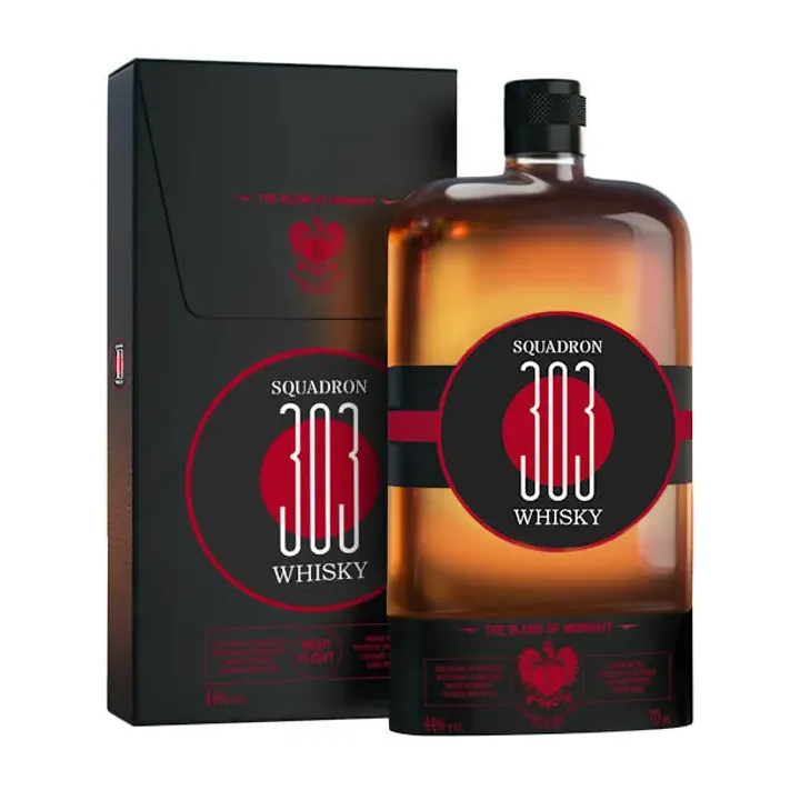 Whisky Squadron 303 The BLEND of MIDNIGHT 44° 70 cl Night Flight