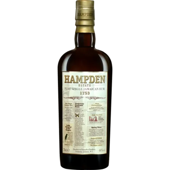 Hampden 1753 70 cl Rhum de Jamaïque | Hampden Estate