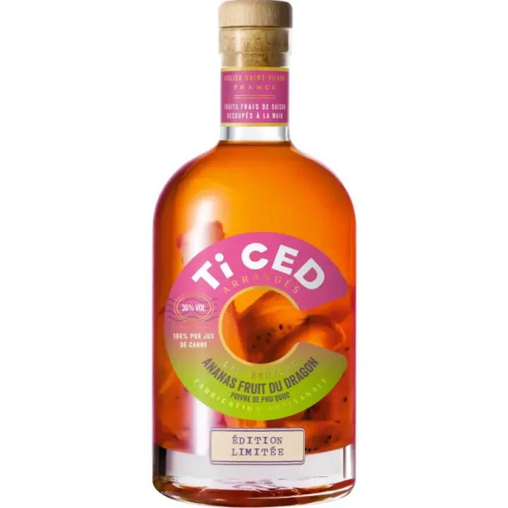 Rhum Arrangé TI CED FRUITS du DRAGON 36° 70 cl Série Limitée