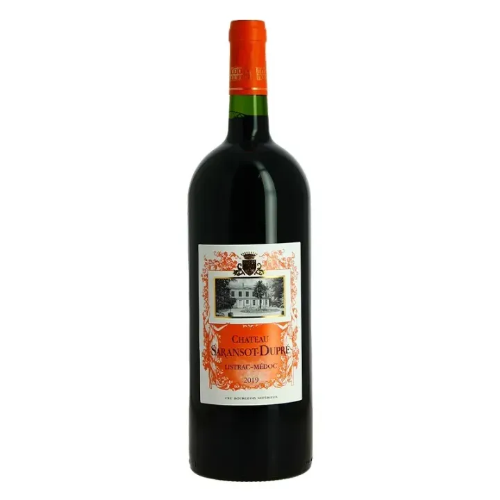 Saransot Dupre Listrac Médoc Magnum en Caisse Bois 1.5 litres, Cru Bourgeois