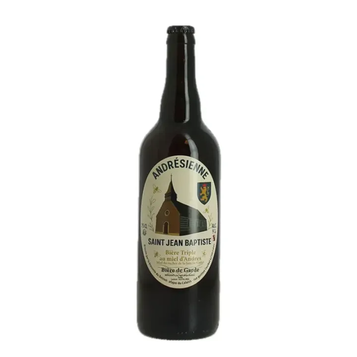 Bière Andrésienne Saint-Jean-Baptiste Triple 75 cl
