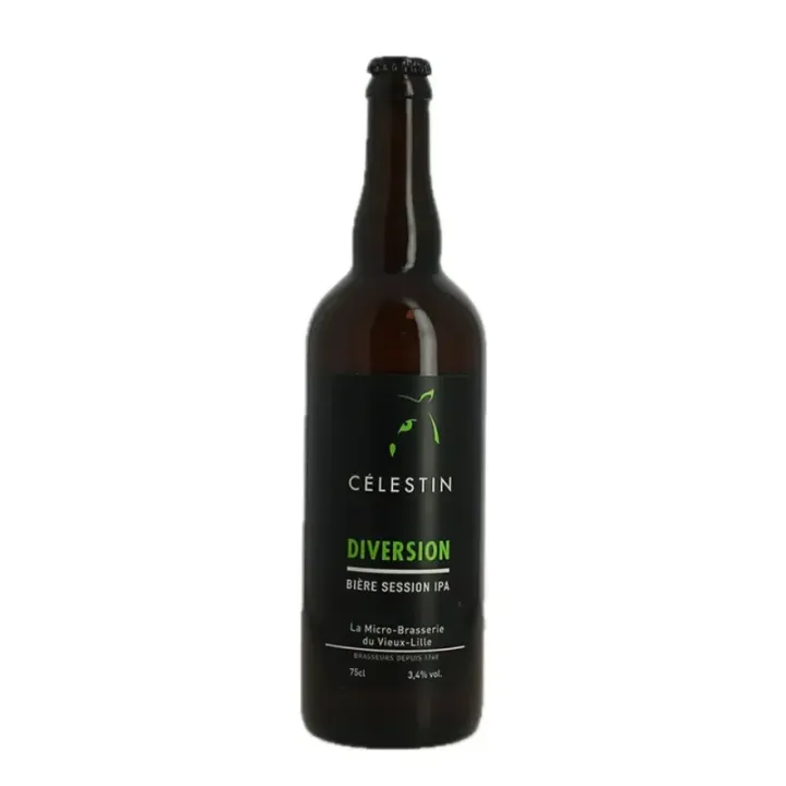Bière Diversion Session IPA 75 cl Brasserie Célestin