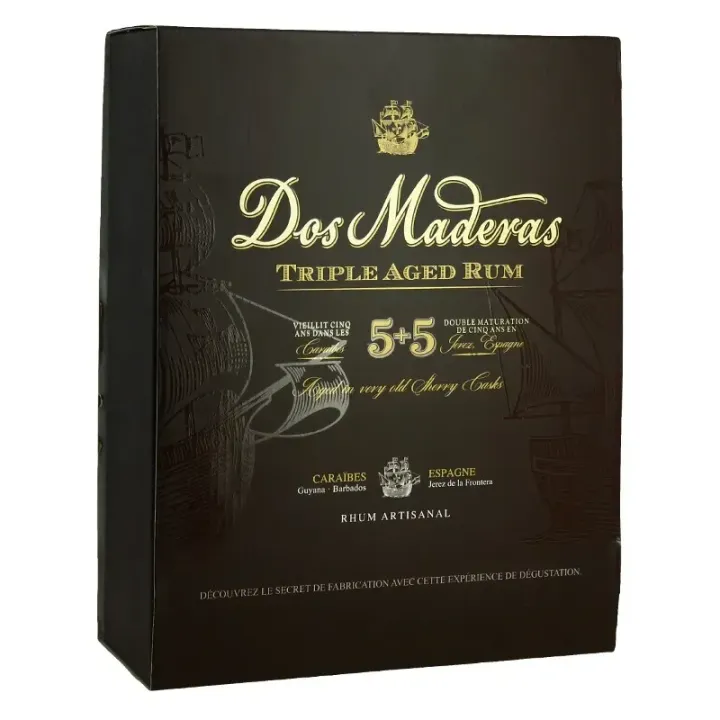 achat de Coffret Cadeau Rhum Dos Maderas PX 5+5 + 4 Mignonettes