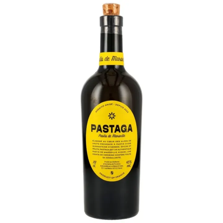 Pastis Pastaga 70 cl 45° aux plantes et à la verveine