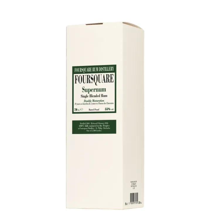 Rhum Foursquare Supernum 55° 21 Ans | Velier