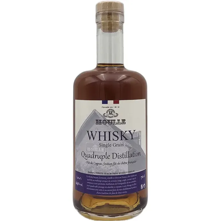 Whisky Français Houlle Persyn 44° Finition Fûts de Cognac