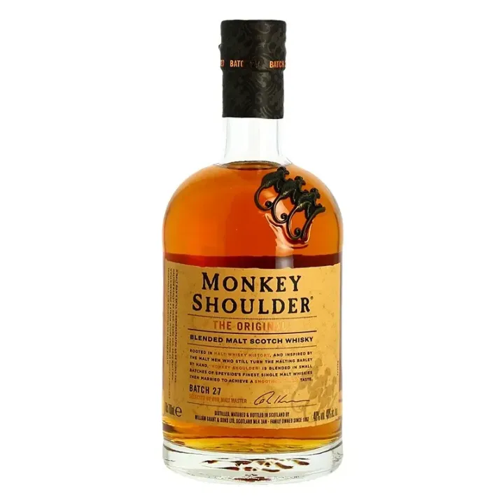 whisky fruité Monkey Shoulder 40° blended malt scotch whisky
