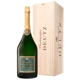 achat de DEUTZ Champagne Brut JEROBOAM de 3L en Caisse Bois